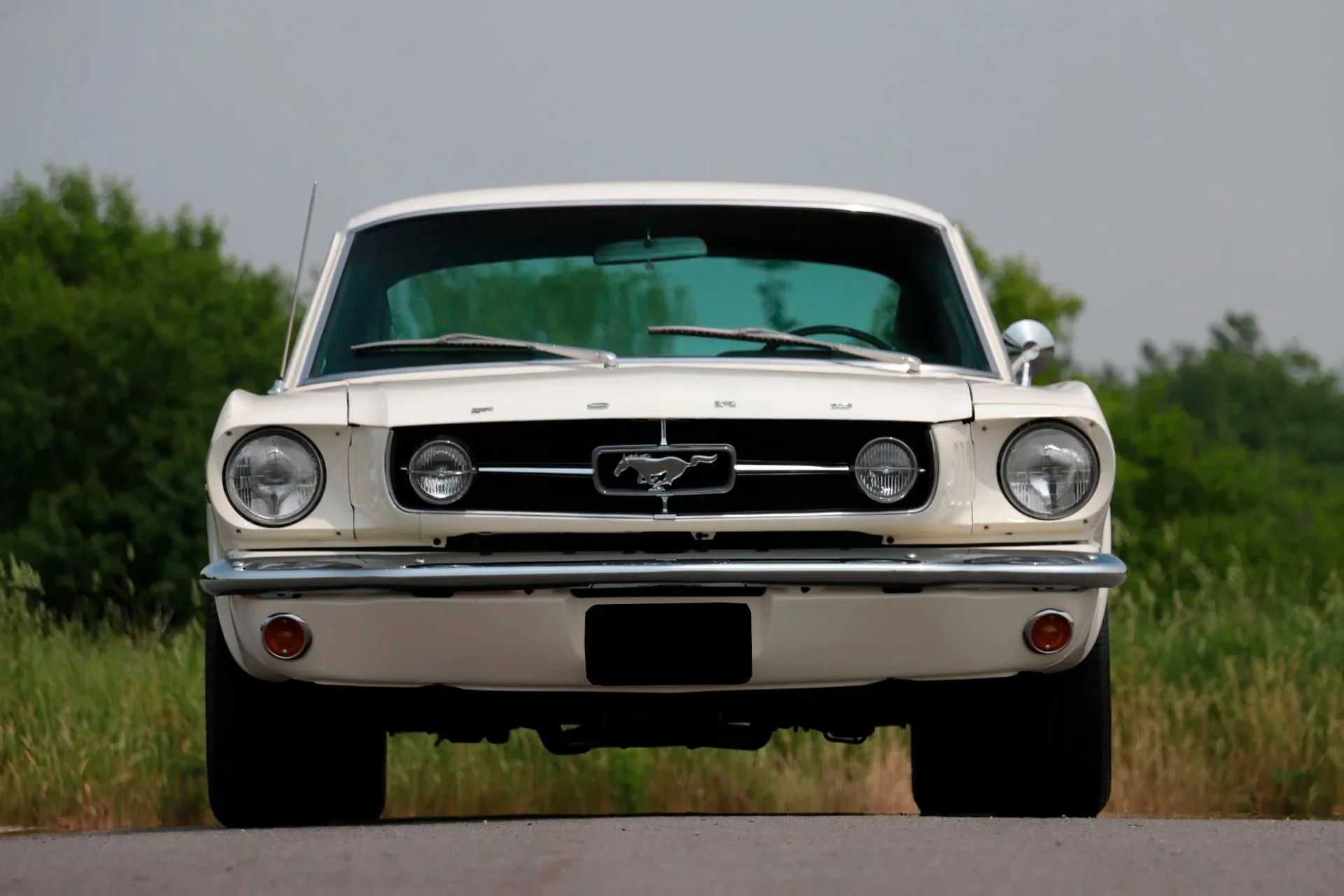 1965 Ford Mustang White