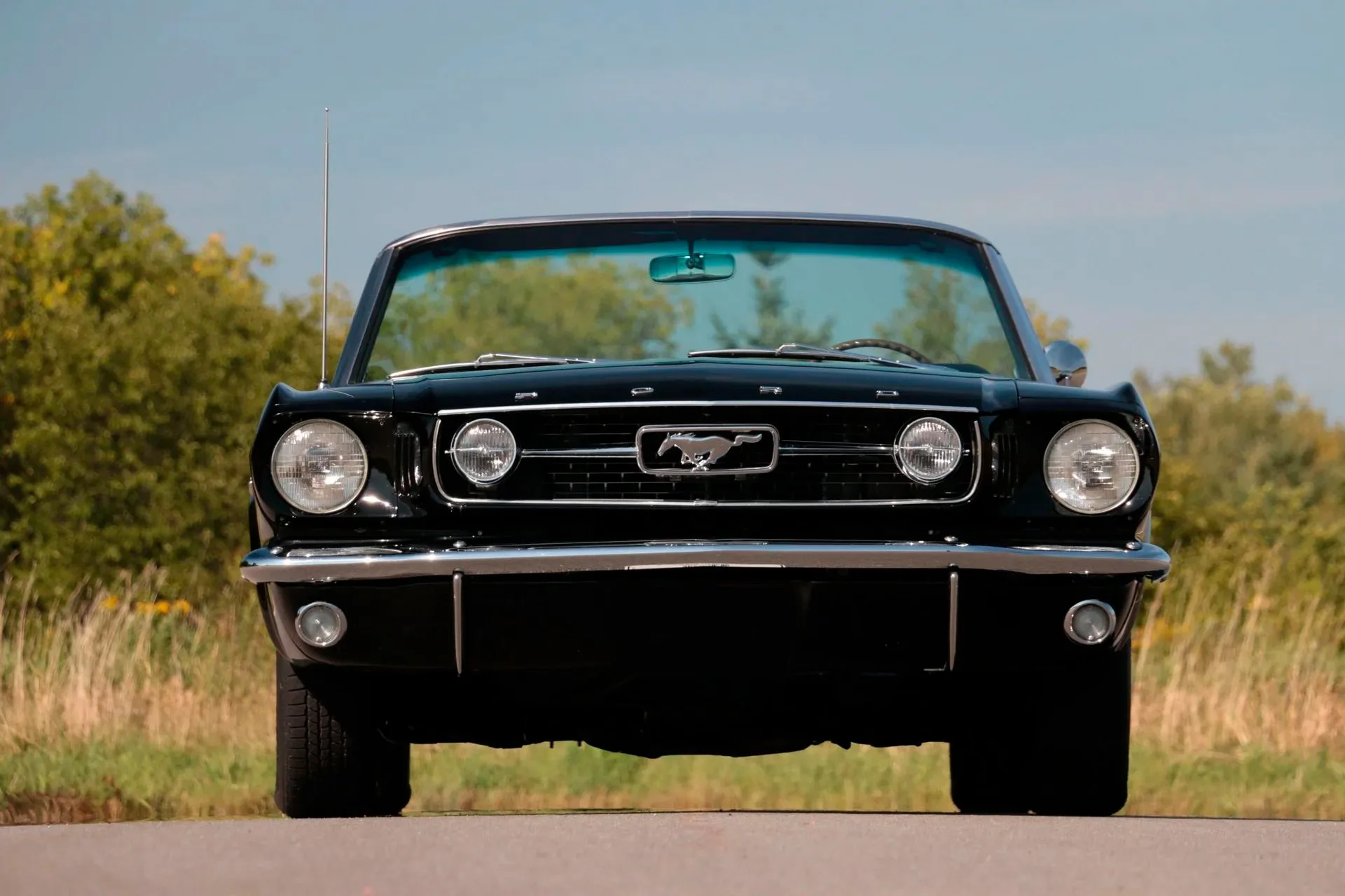1966 Ford Mustang Black Conv