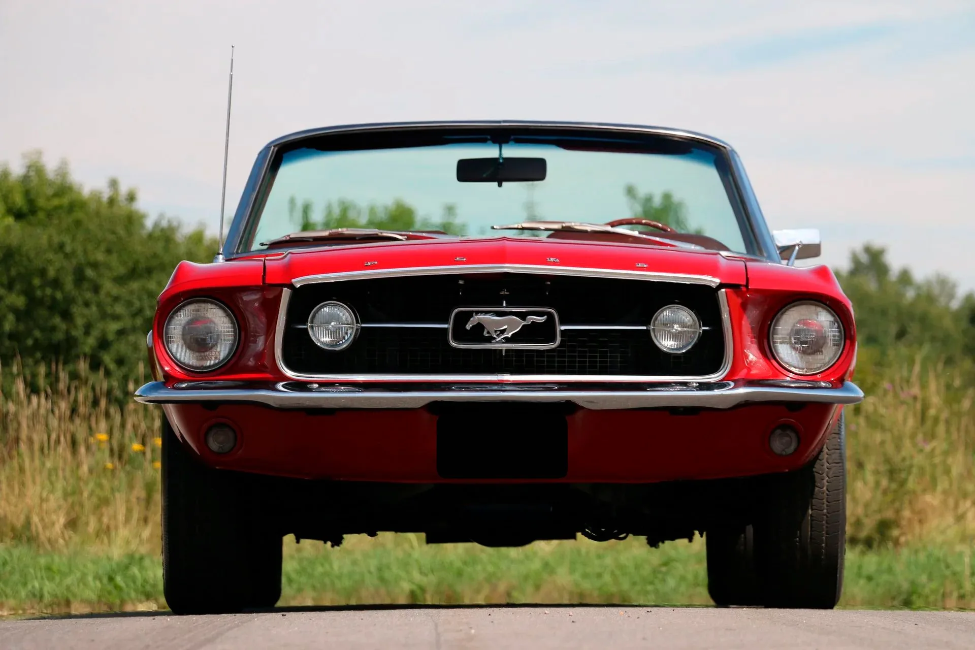 1967 Ford Mustang Red