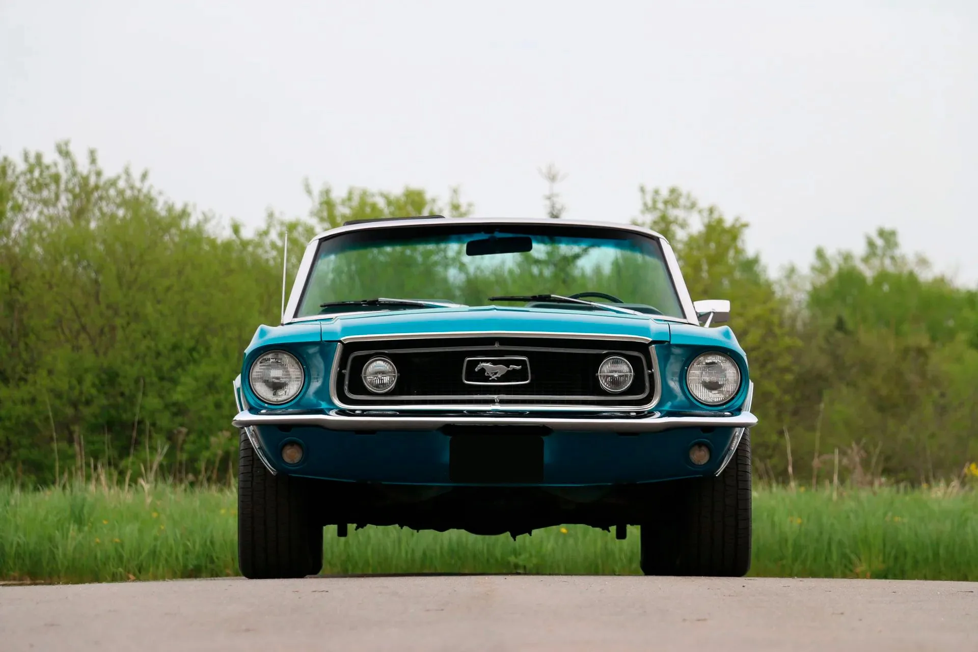 1968 Ford Mustang Blue