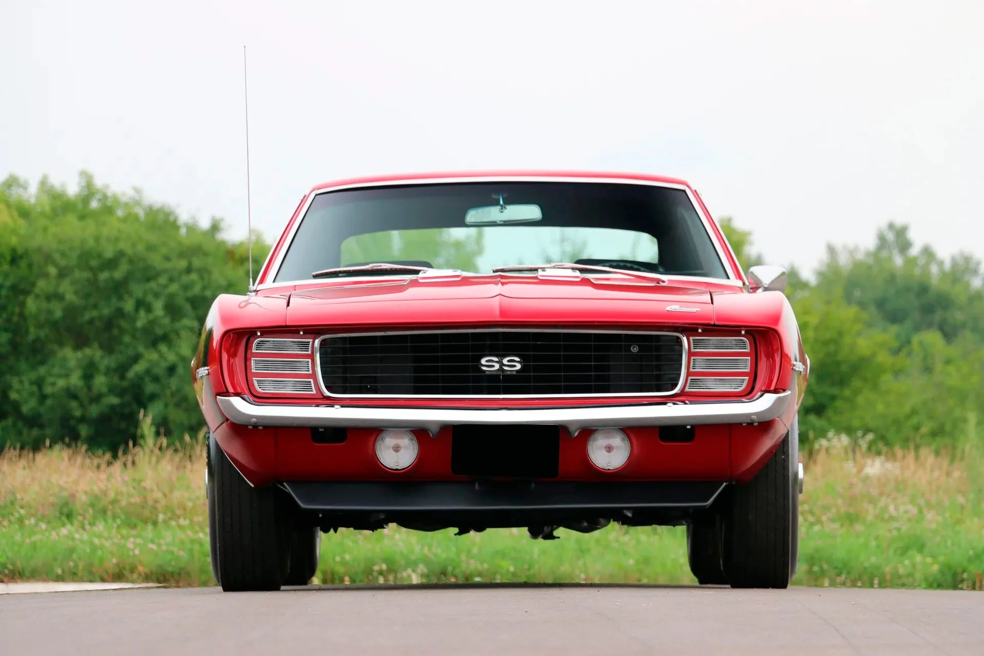 1969 Chevrolet Camaro SS Red