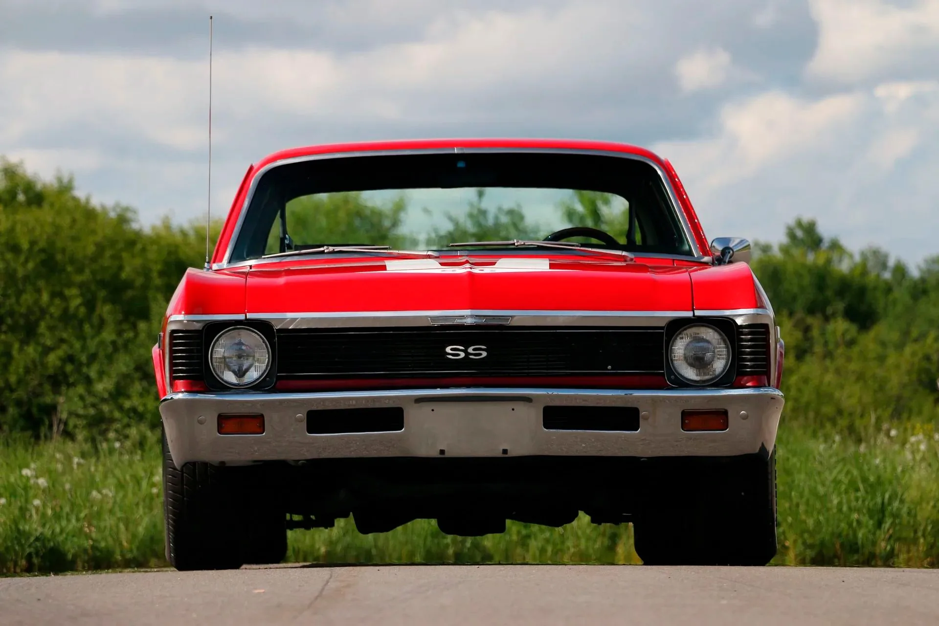 1969 Chevrolet Nova Red