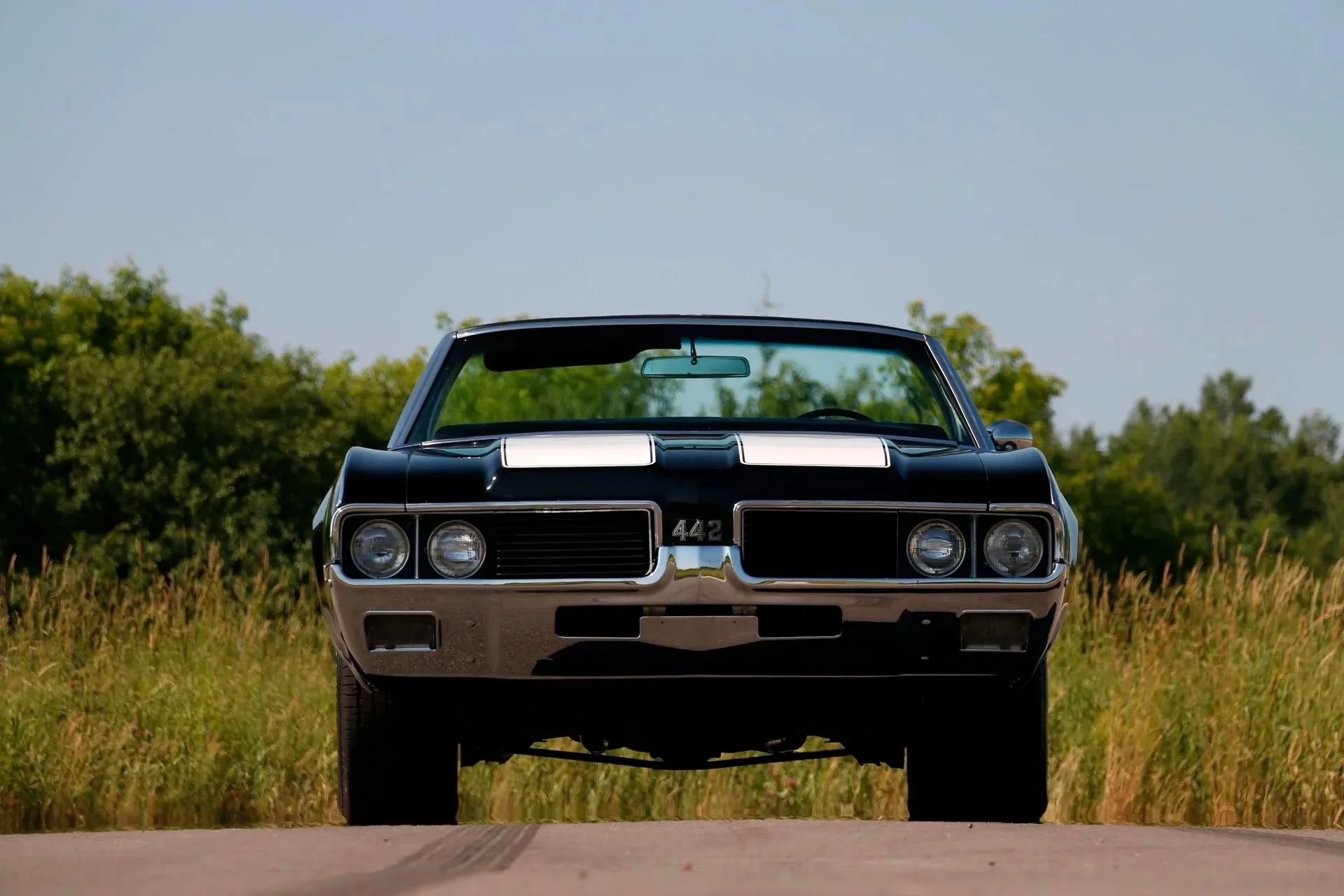 1969 Oldsmobile 442 Black